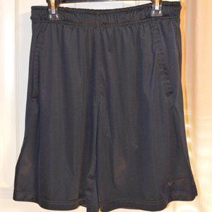 Nike Dri Fit Hybrid training shorts sz Lg navy EUC